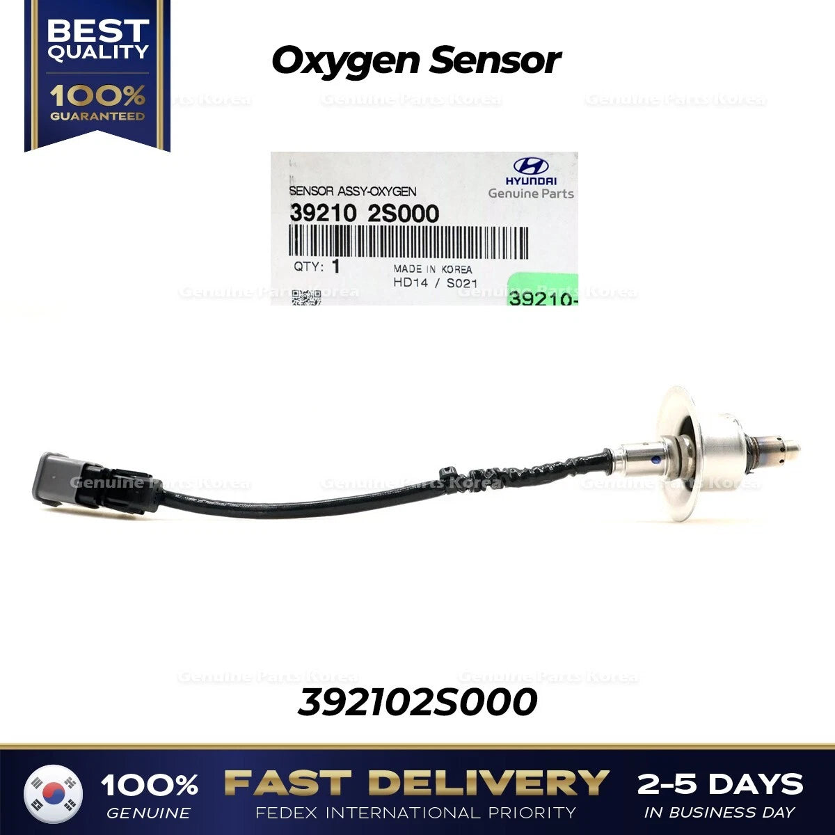 ⭐Genuine⭐ Oxygen Sensor 392102S000 for Hyundai Santa Fe Tucson Kia Sorento