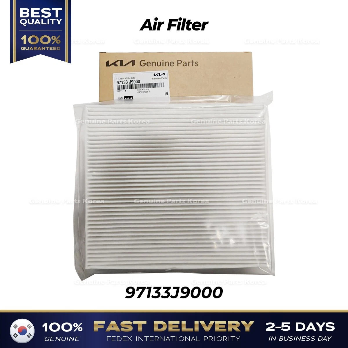 ⭐Genuine⭐ Air Filter 97133J9000 for Hyundai Kona Veloster