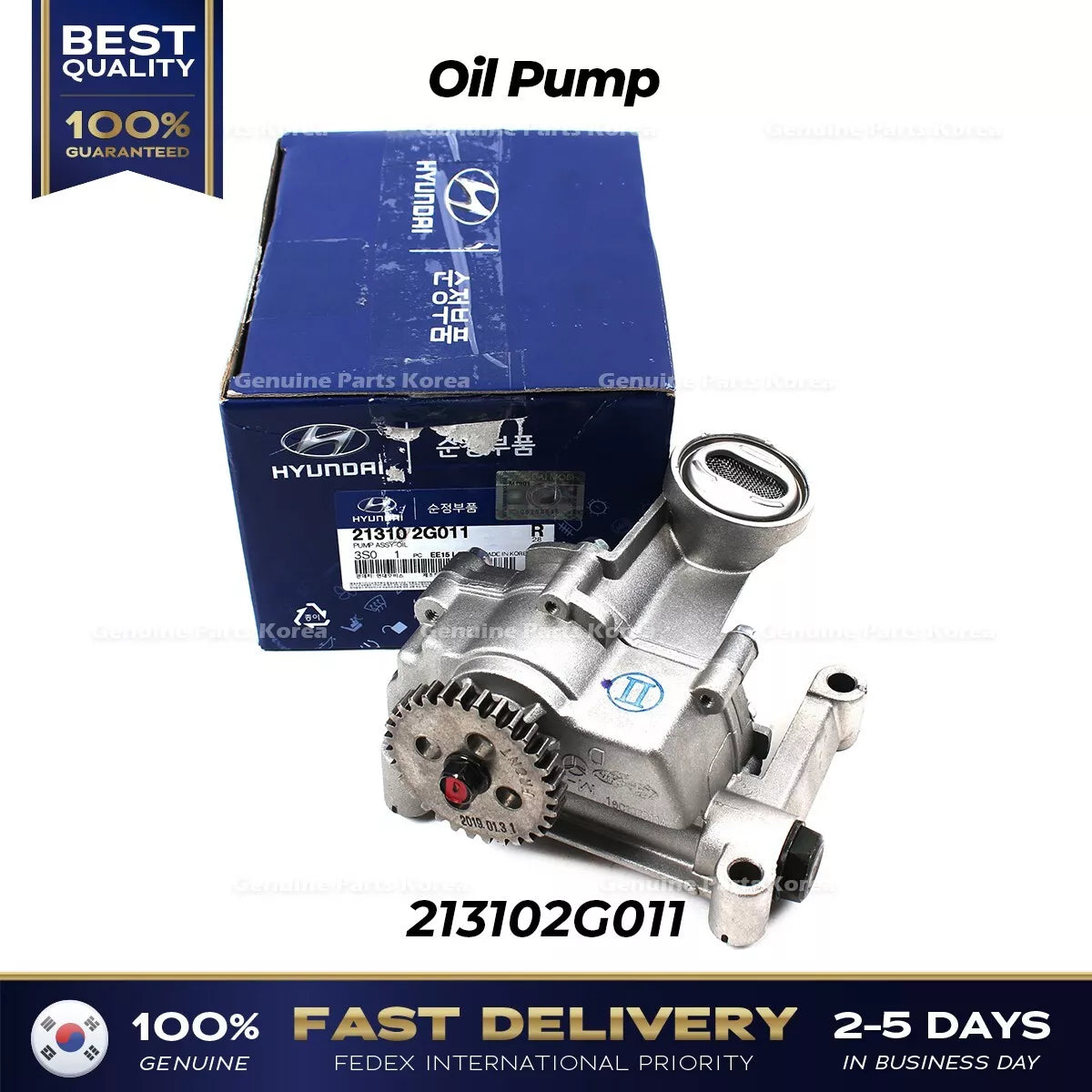 ⭐Genuine⭐ Oil Pump 213102G011 for Kia Forte Forte Koup