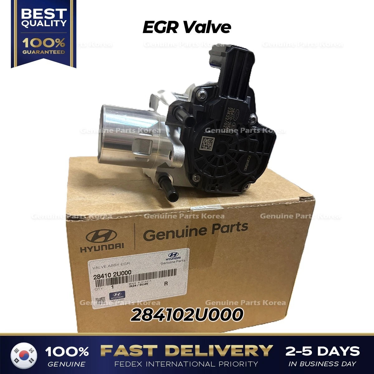 ⭐Genuine⭐ EGR Valve 284102U000 for Hyundai i30 Kona Tucson