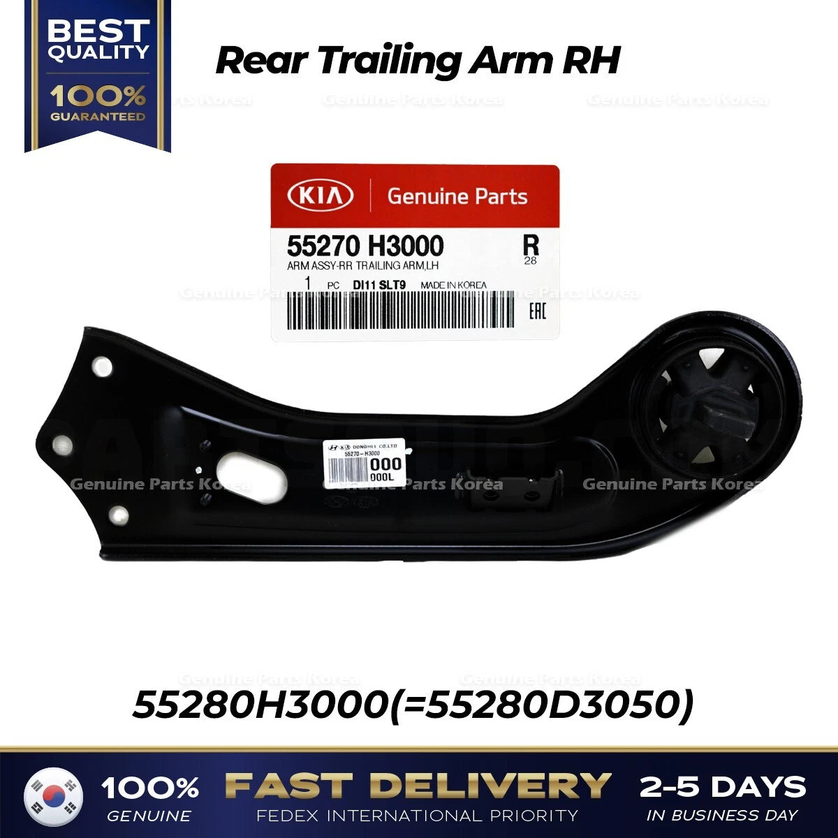 ⭐Genuine⭐ Rear Trailing Arm LH 55270H3000 for Hyundai Tucson Kia Sportage