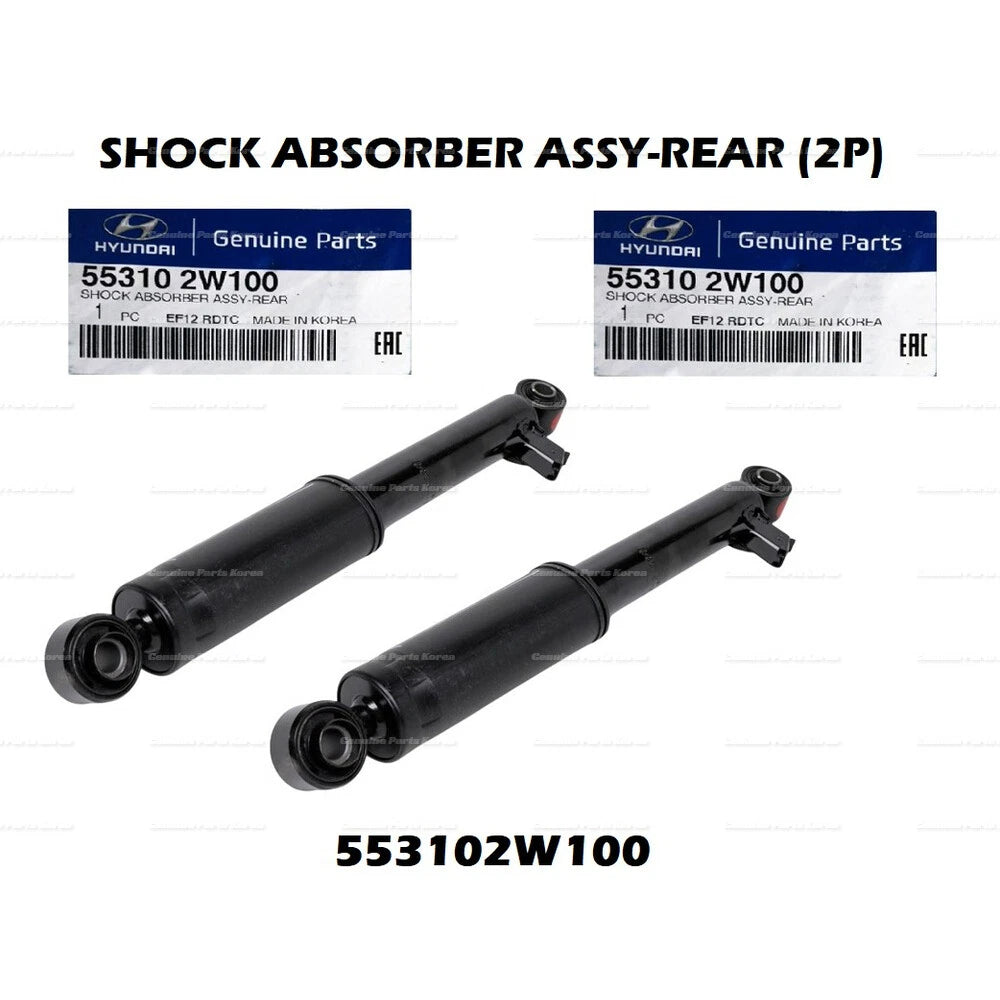 Genuine Rear Shock Absorber ⭐2P⭐ 553102W100 for Hyundai Santa Fe Kia Sorento