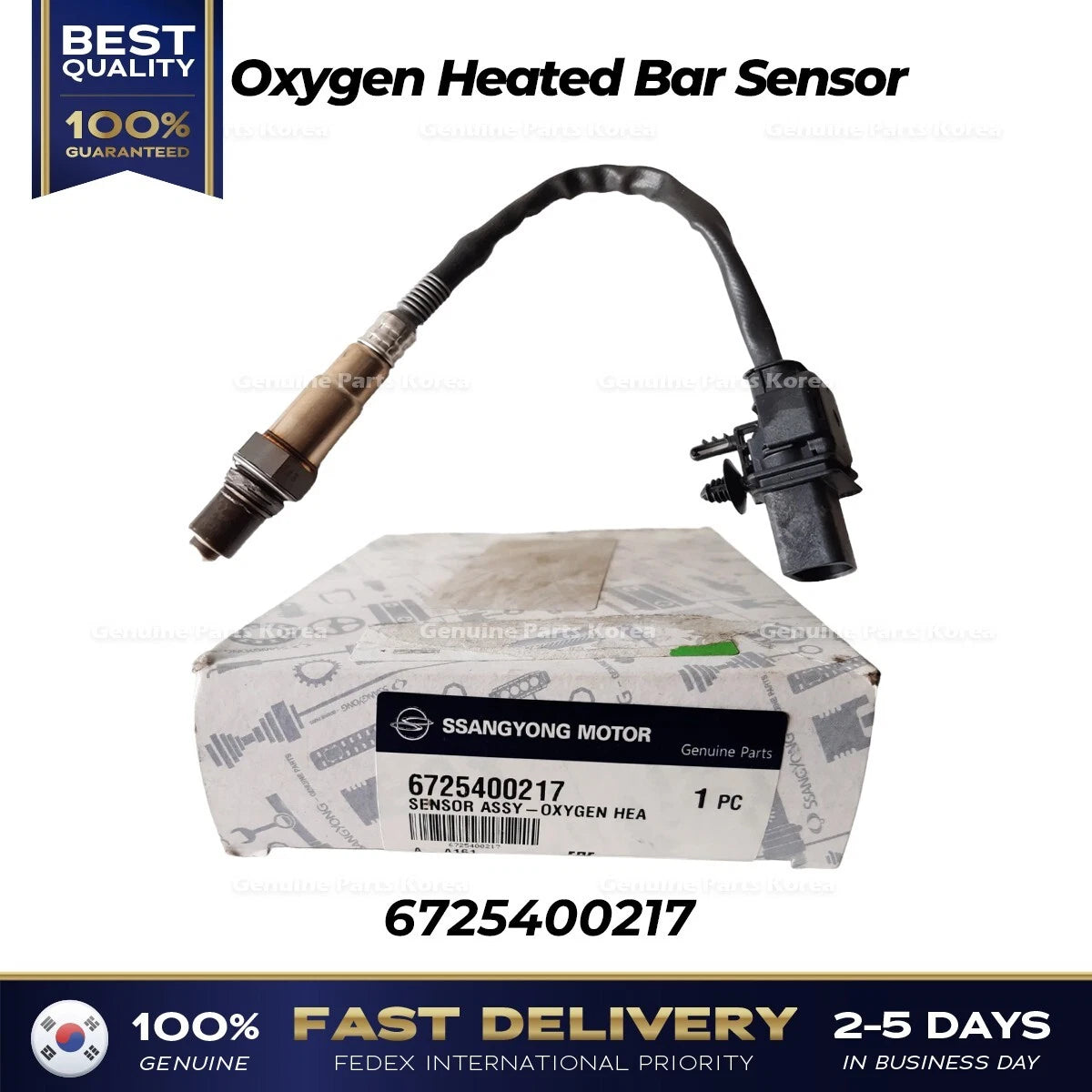 ⭐Genuine⭐ Oxygen Heated Bar Sensor 6725400217 for Ssangyong Stavic Turismo