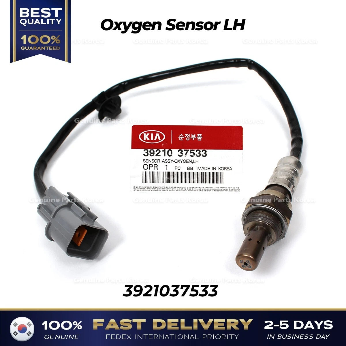 ⭐Genuine⭐ Oxygen Sensor LH 3921037533 for Hyundai Santa Fe Kia Sportage