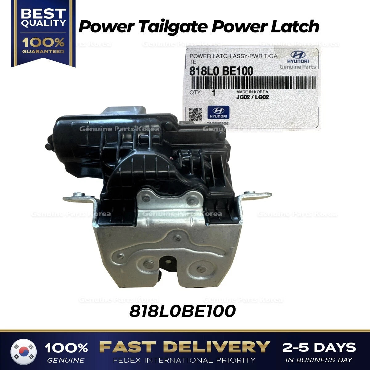 ⭐Genuine⭐ Power Tailgate Power Latch 818L0BE100 for Hyundai Kona