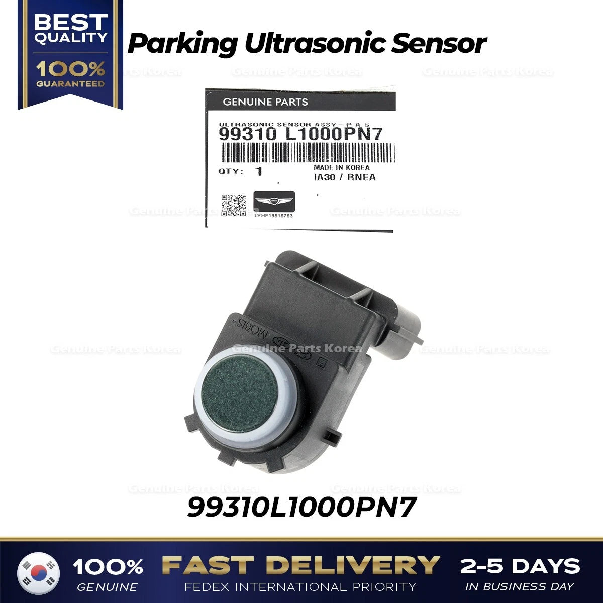 ⭐Genuine⭐ Parking Ultrasonic Sensor 99310L1000PN7 for Hyundai Genesis GV80