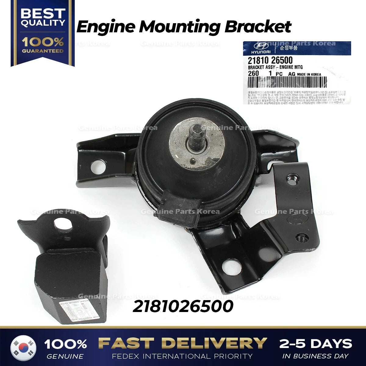 ⭐Genuine⭐ Engine Mounting Bracket 2181026500 for Hyundai Santa Fe