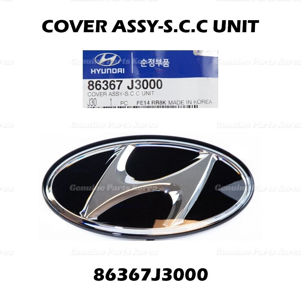 ⭐OEM⭐ Grille Emblem H Mark Ornament Smart SCC 86367J3000 for Veloster T 2019-21