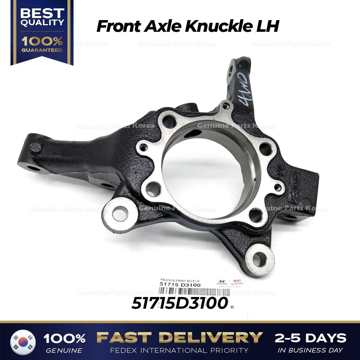 ⭐Genuine⭐ Front Axle Knuckle LH 51715D3100 for Hyundai Tucson