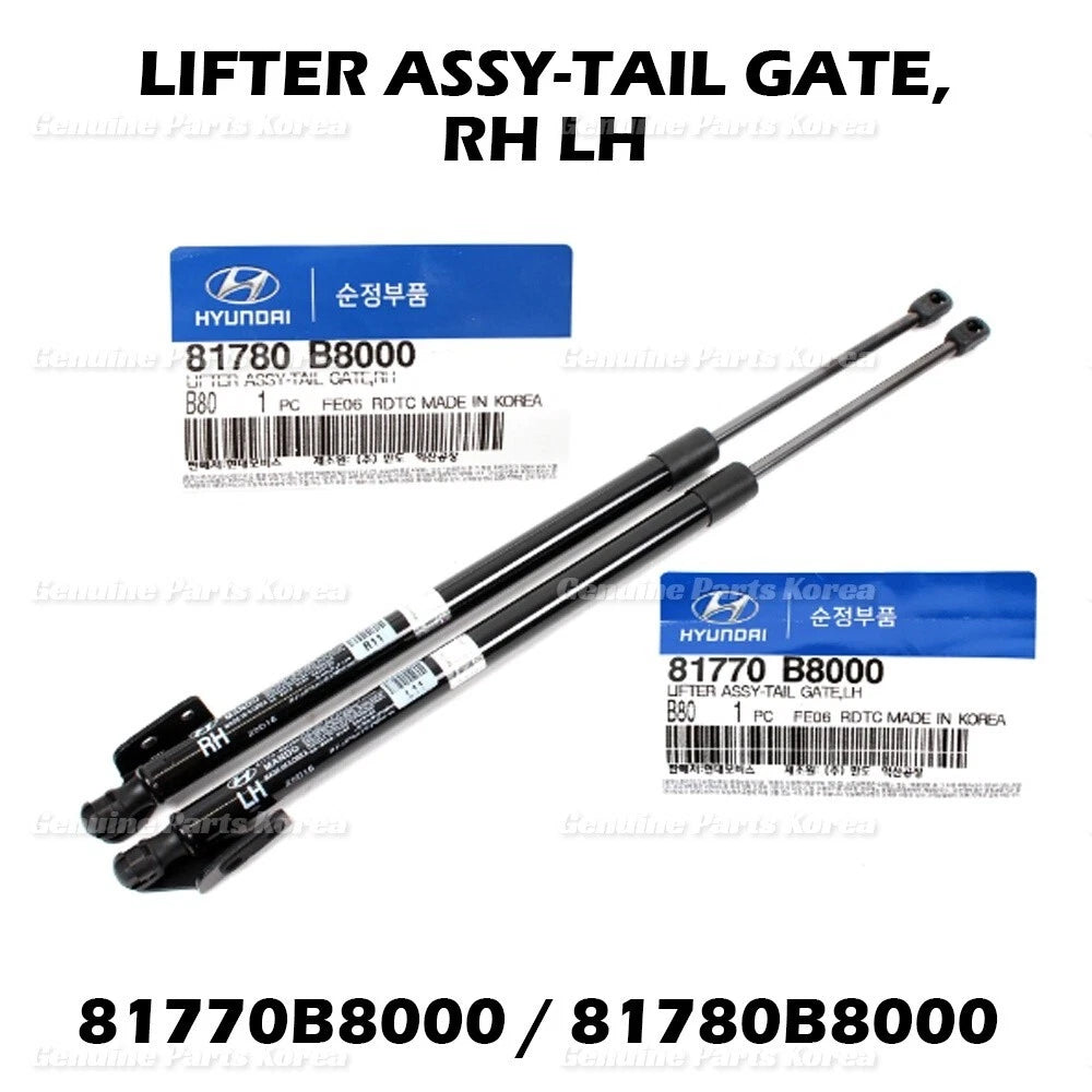 ⭐Genuine⭐ Tailgate Lift Assy LH RH 2P 1Set for Hyundai SantaFe Sport XL 2013-19