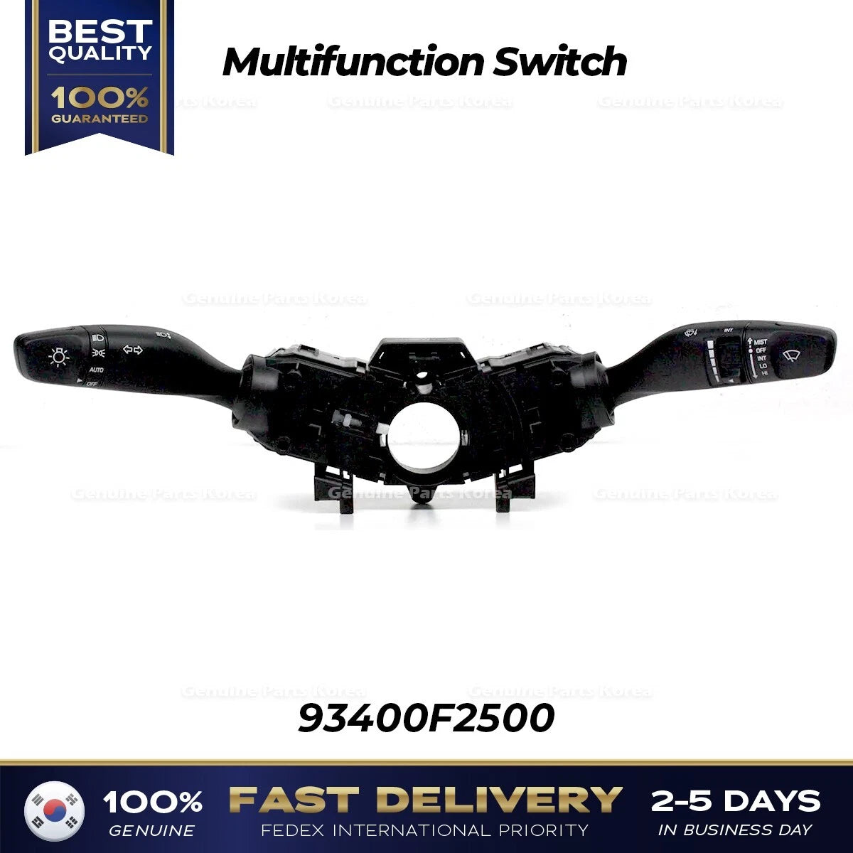⭐Genuine⭐ Multifunction Switch 93400F2500 for Hyundai Elantra Ioniq