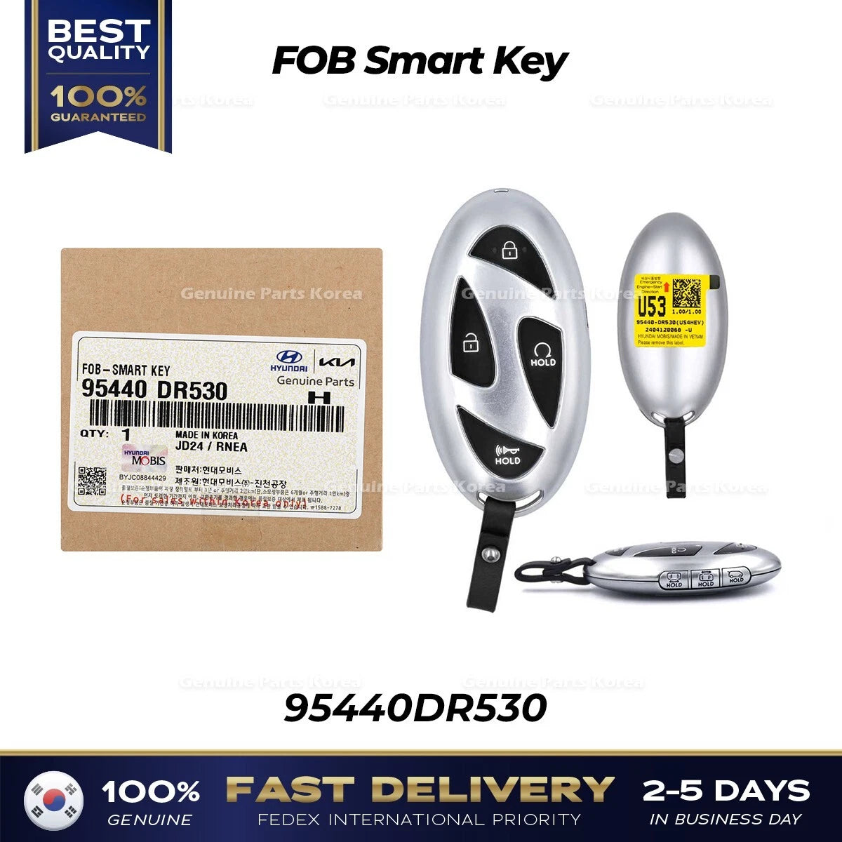 ⭐Genuine⭐ FOB Smart Key 95440DR530 for Hyundai Staria