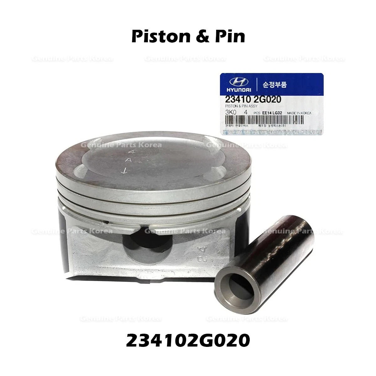 ⭐Genuine⭐ Piston & Pin 234102G020 for Hyundai Tucson Kia Forte