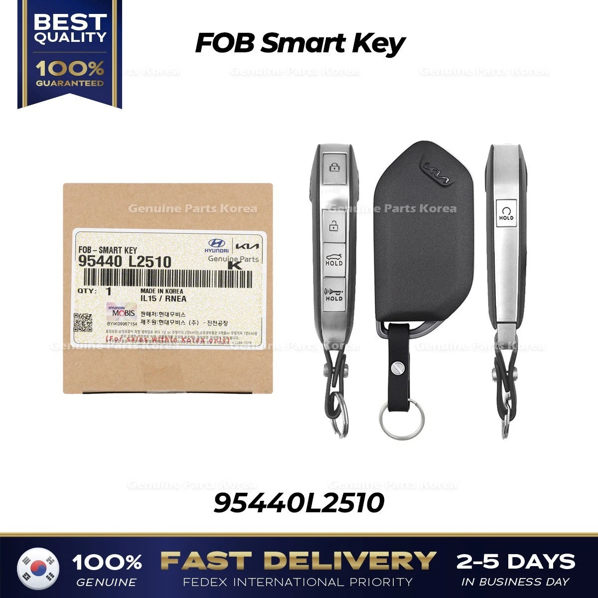 ⭐Genuine⭐ FOB Smart Key 95440L2510 for Kia K5