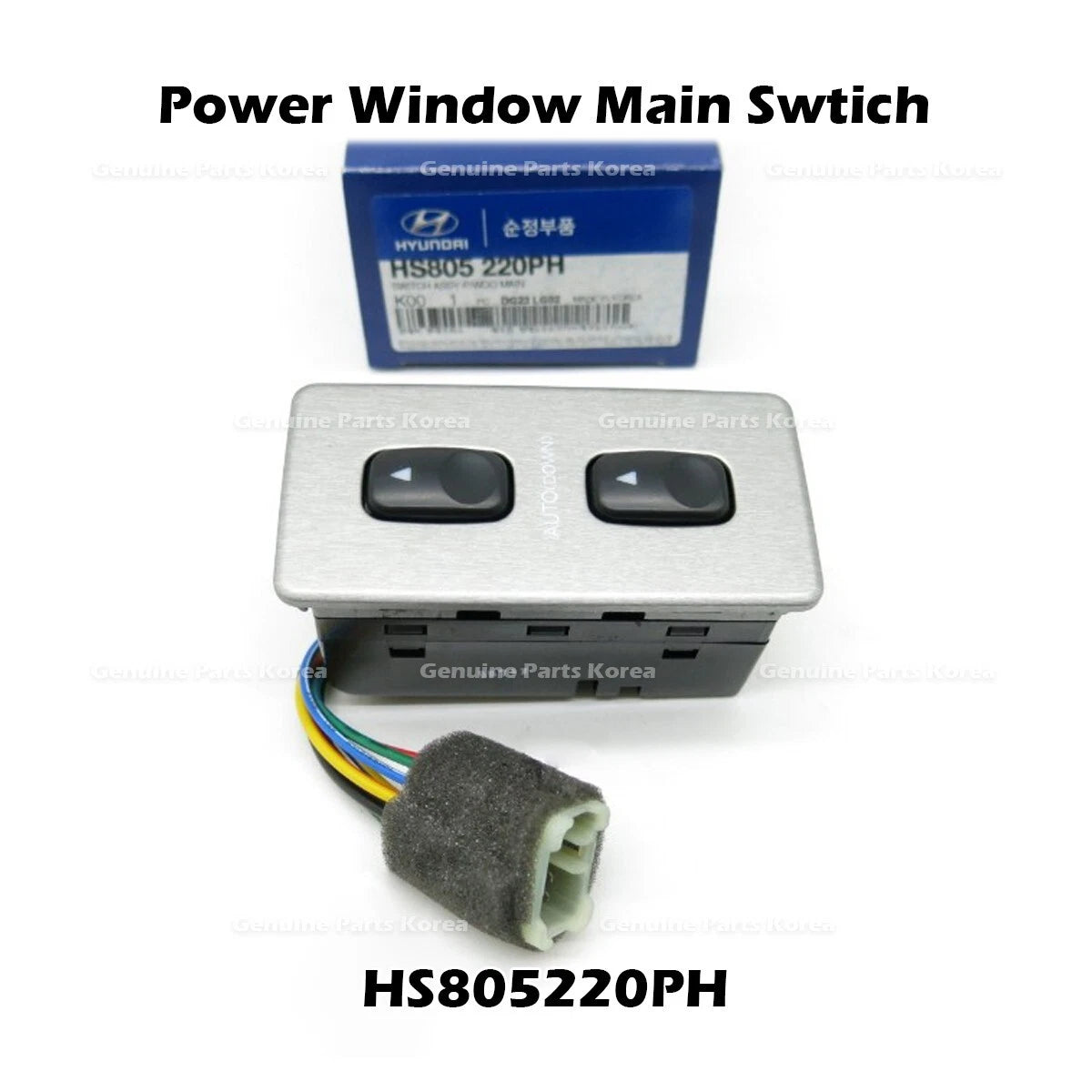 ⭐Genuine⭐ Power Window Main Swtich HS805220PH for Hyundai Galloper