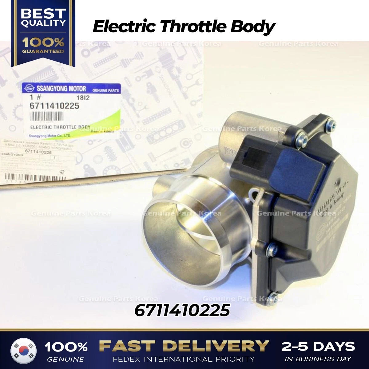 ⭐Genuine⭐ Electric Throttle Body 6711410225 for Ssangyong Korando C
