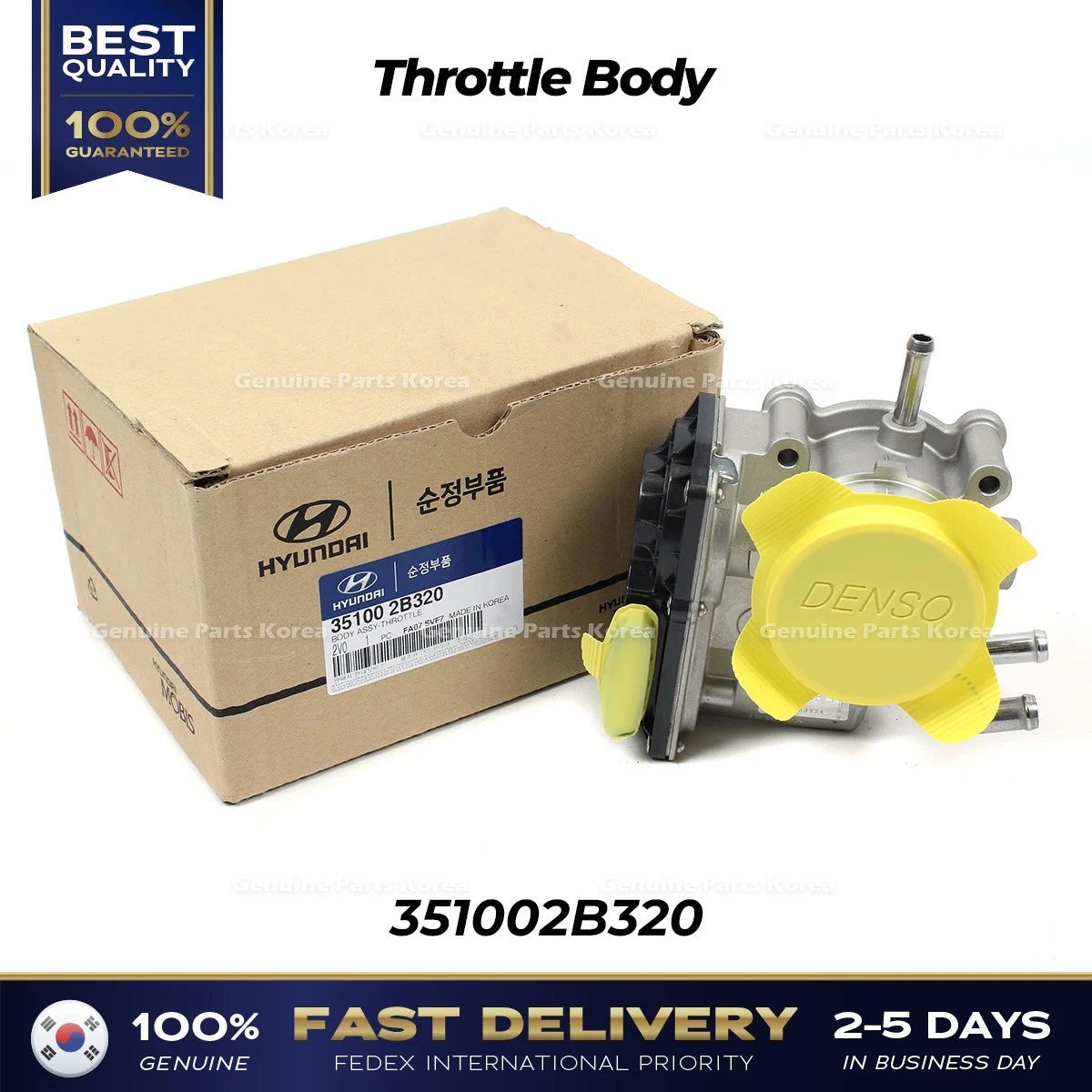 ⭐Genuine⭐ Throttle Body 351002B320 for Hyundai Veloster Kia Forte