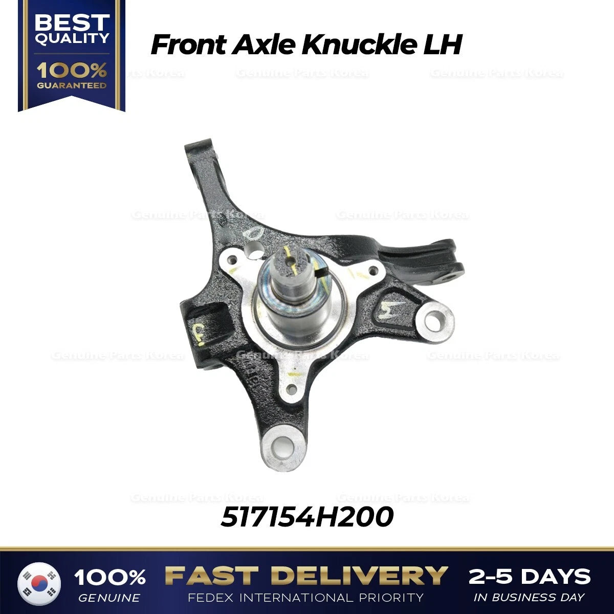 ⭐Genuine⭐ Front Axle Knuckle LH 517154H200 for Hyundai H1 Grand Starex