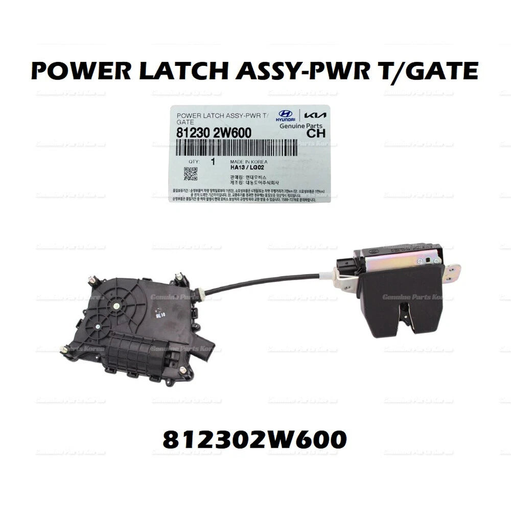 ⭐Genuine⭐ Trunk Tailgate Lock Latch 812302W600 for Hyundai Santa Fe Sport 13-18