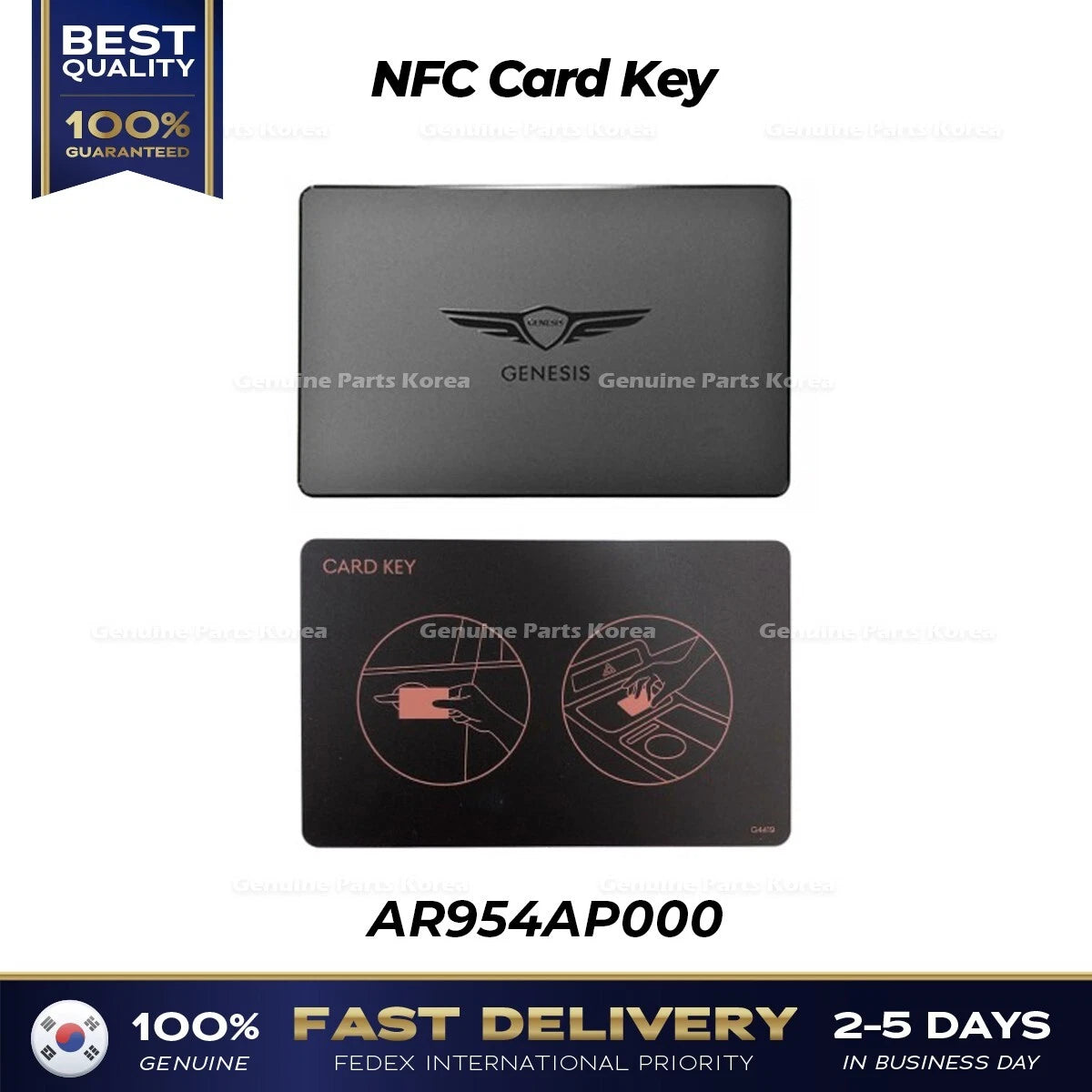 ⭐Genuine⭐ NFC Card Key AR954AP000 for Hyundai Genesis GV70