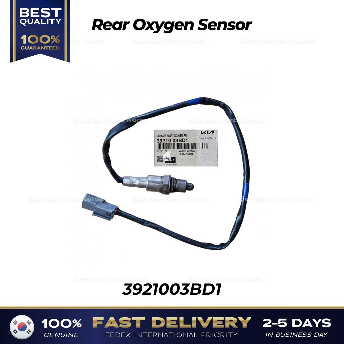 ⭐Genuine⭐ Rear Oxygen Sensor 3921003BD1 for Kia Rio Stonic
