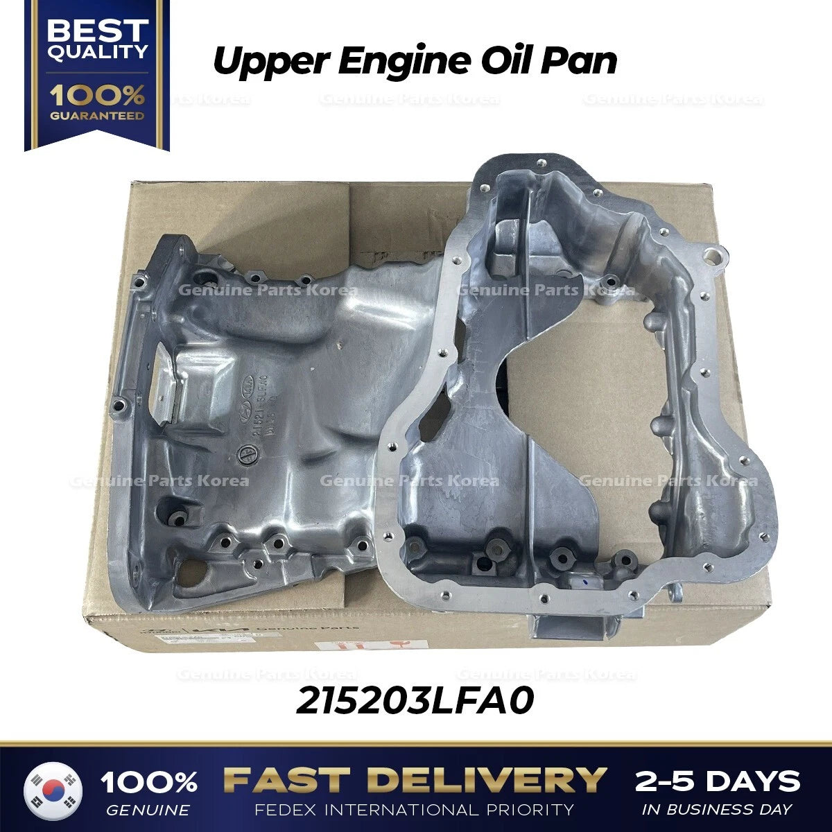 ⭐Genuine⭐ Upper Engine Oil Pan 215203LFA0 for Hyundai Palisade Kia Cadenza