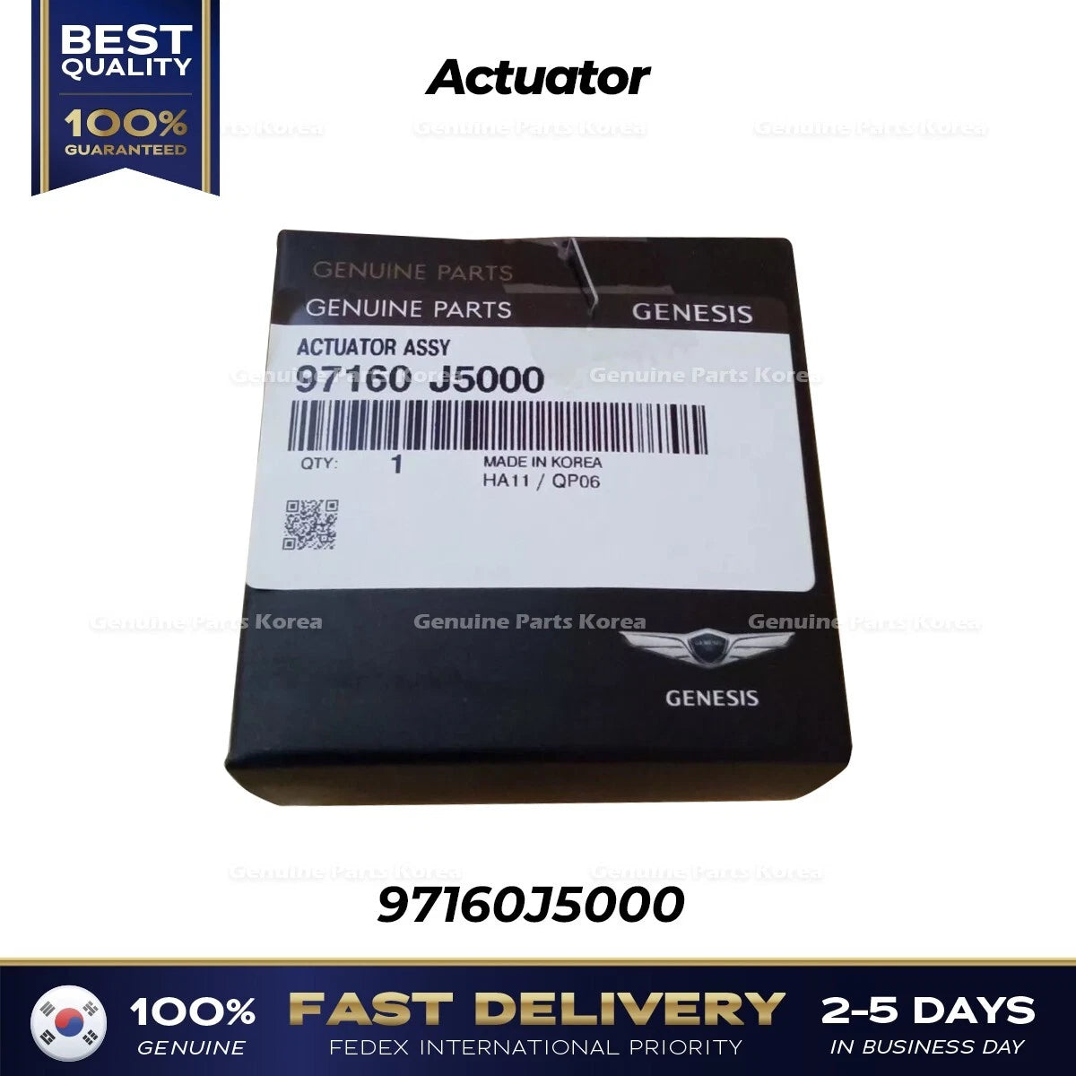 ⭐Genuine⭐ Actuator 97160J5000 for Hyundai Genesis GV70 GV80 Kia Stinger