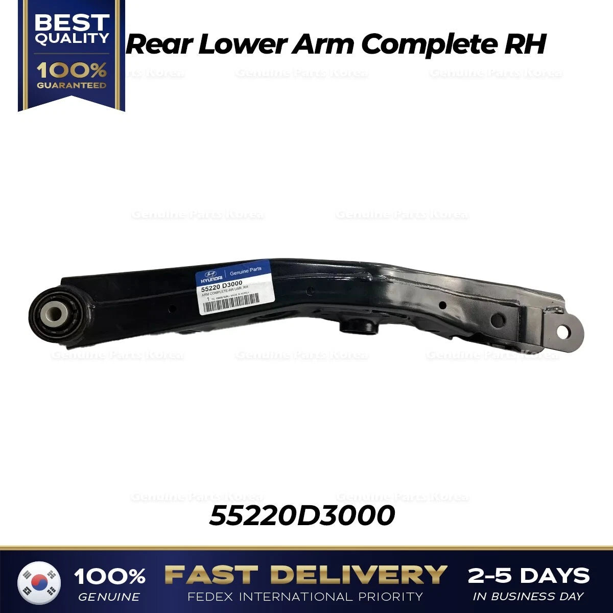 ⭐Genuine⭐ Rear Lower Arm Complete RH 55220D3000 for Hyundai Tucson Kia Sportage