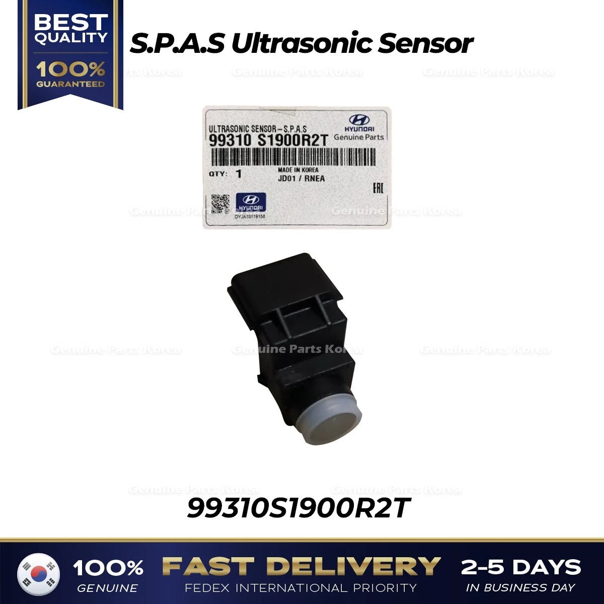 ⭐Genuine⭐ S.P.A.S Ultrasonic Sensor 99310S1900R2T for Hyundai Santa Fe