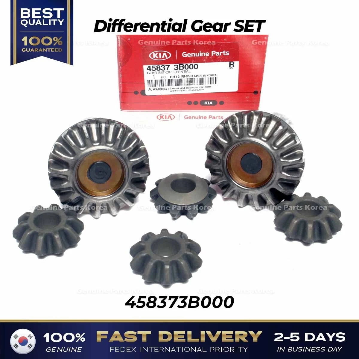 ⭐Genuine⭐ Differential Gear SET 458373B000 for Hyundai Azera Kia Cadenza
