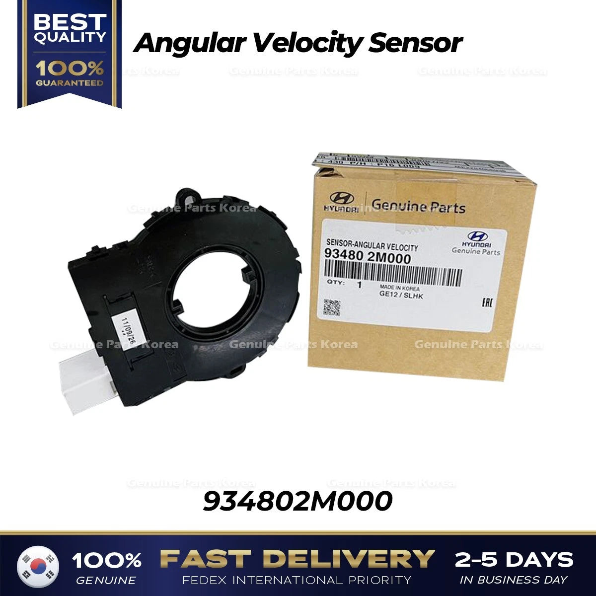 ⭐Genuine⭐ Angular Velocity Sensor 934802M000 for Hyundai Accent