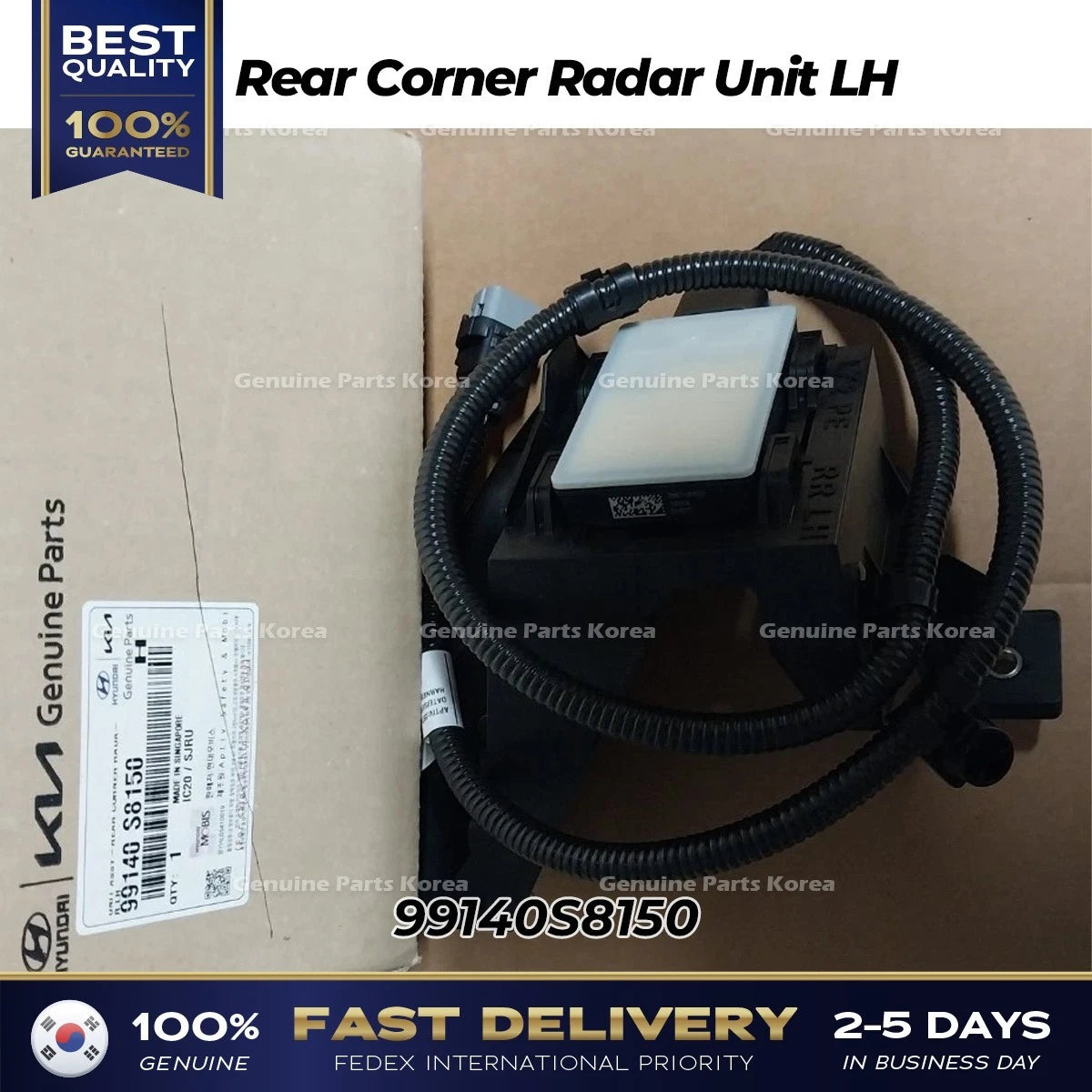 ⭐Genuine⭐ Rear Corner Radar Unit LH 99140S8150 for Hyundai Palisade