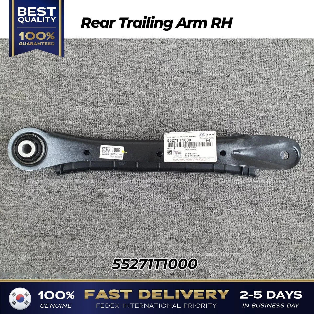 ⭐Genuine⭐ Rear Trailing Arm RH 55271T1000 for Hyundai Genesis G80 G90