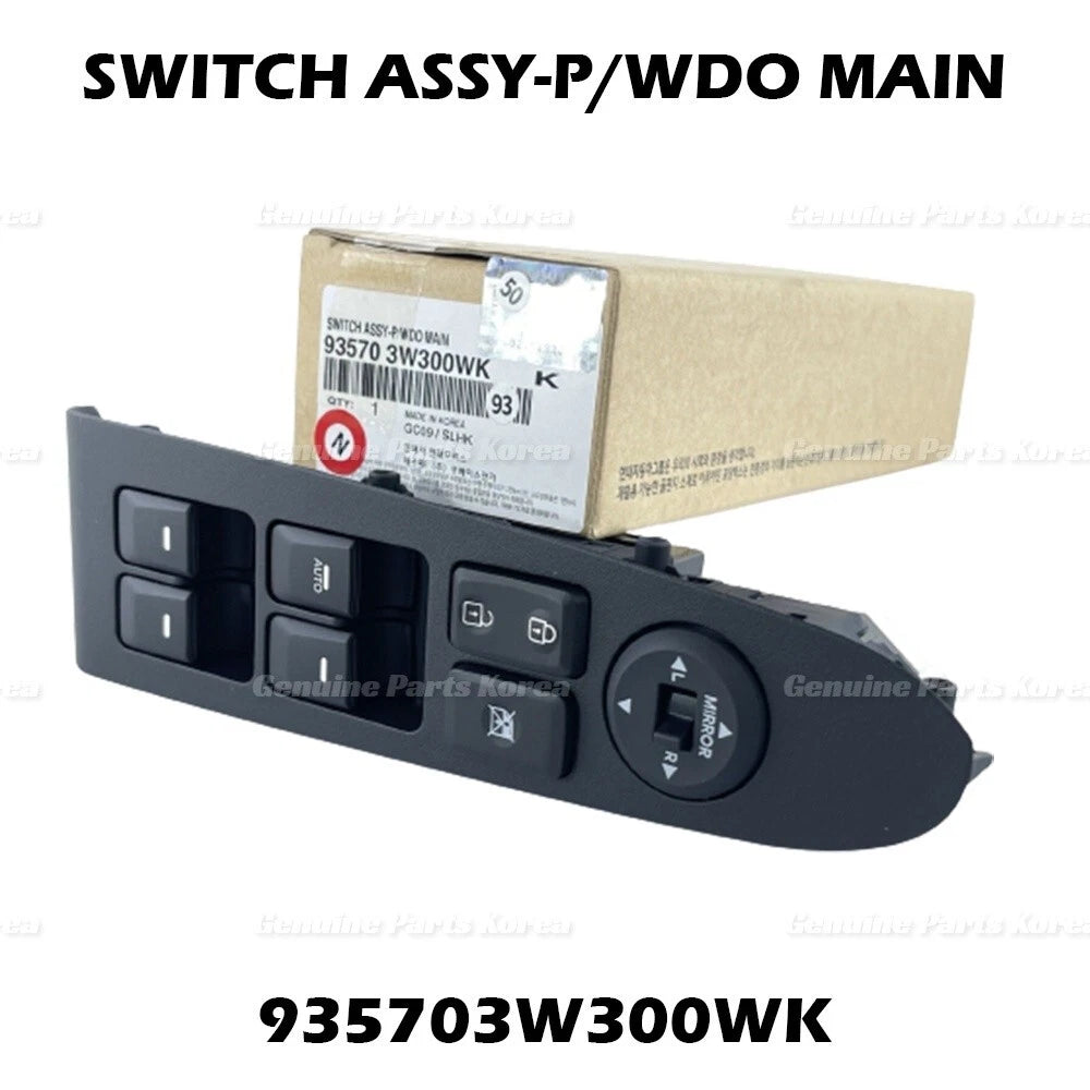 ⭐Genuine⭐ Power Window Main Switch 935703W300WK For Kia Sportage 2011-2017