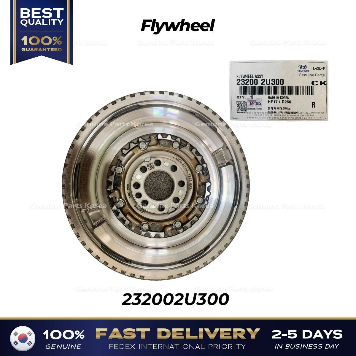 ⭐Genuine⭐ Flywheel 232002U300 for Hyundai Kona Tucson