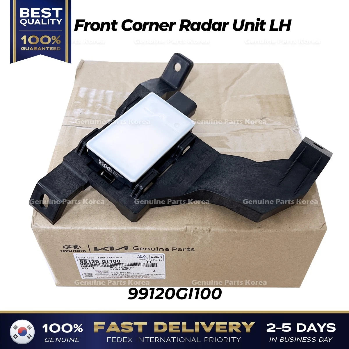 ⭐Genuine⭐ Front Corner Radar Unit LH 99120GI100 for Hyundai Ioniq 5