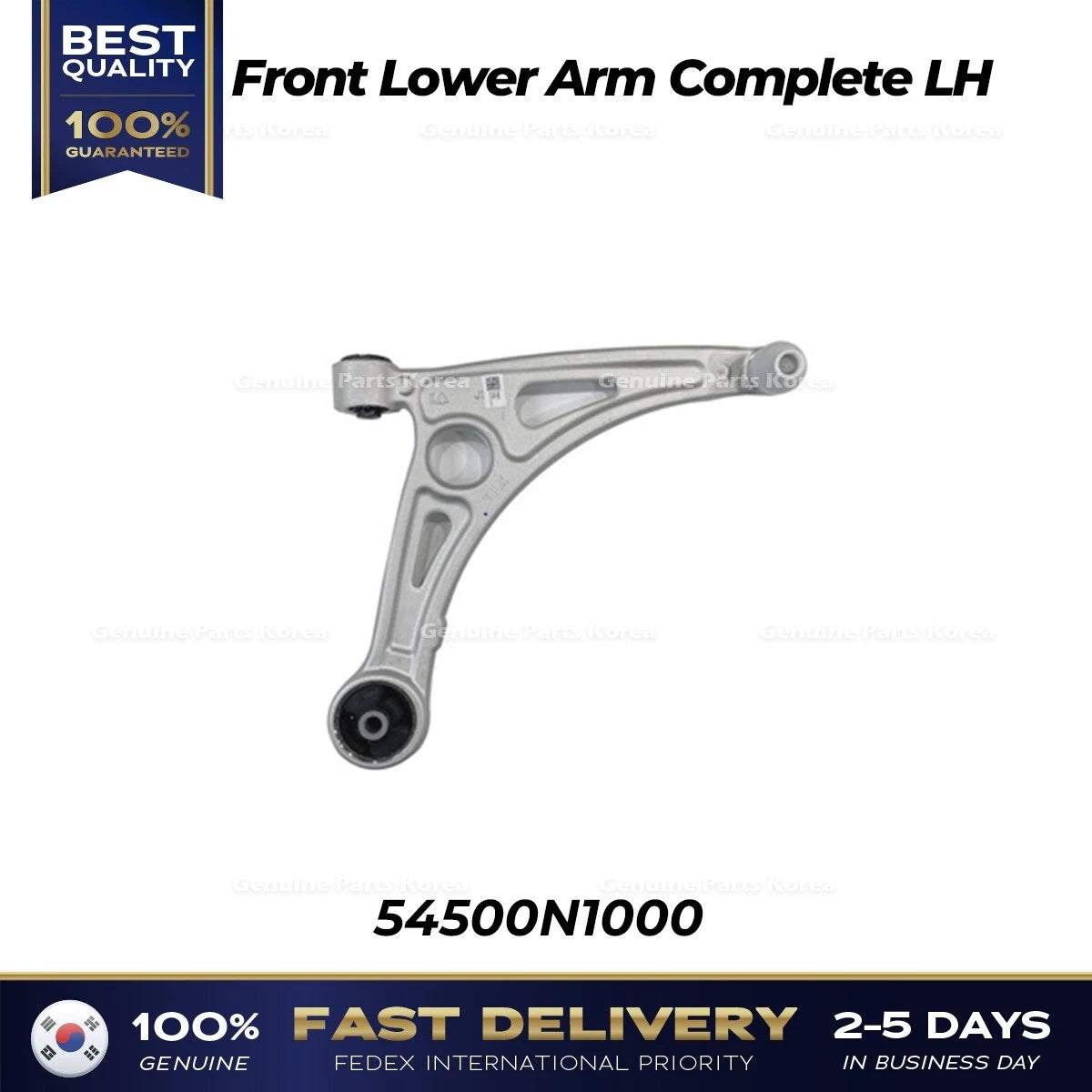 ⭐Genuine⭐ Front Lower Arm Complete LH 54500N1000 for Hyundai Grandeur GN7