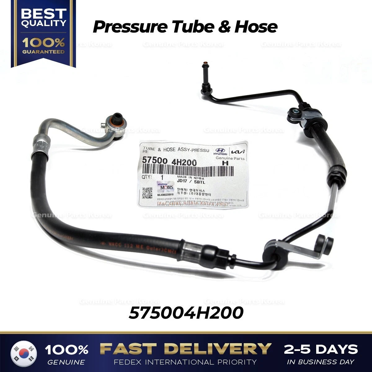 ⭐Genuine⭐ Pressure Tube & Hose 575004H200 for Hyundai H1 Grand Starex