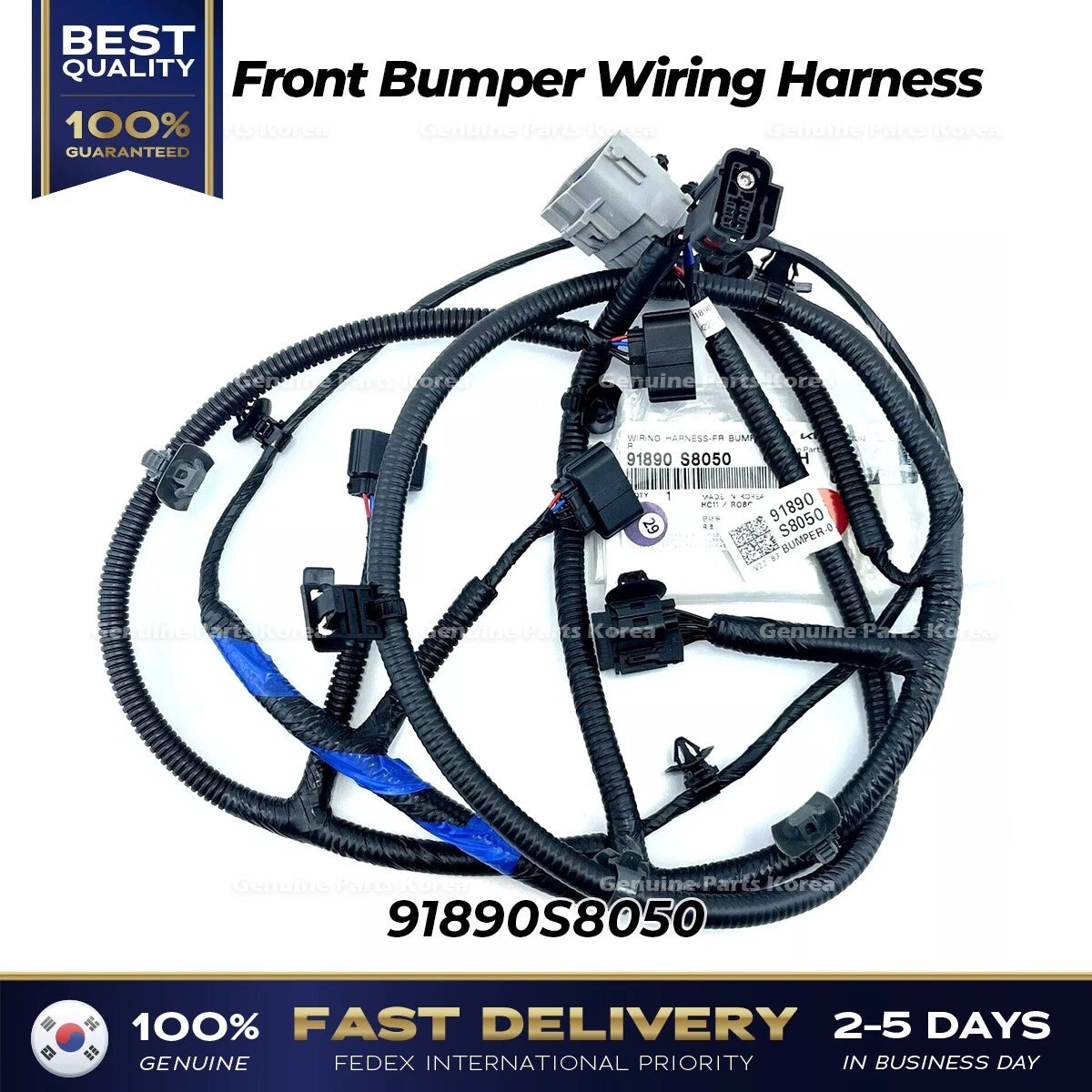 ⭐Genuine⭐ Front Bumper Wiring Harness 91890S8050 for Hyundai Palisade