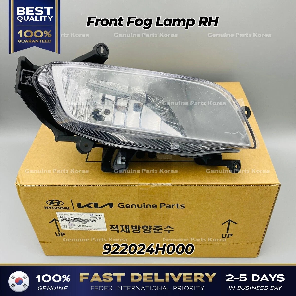 ⭐Genuine⭐ Front Fog Lamp RH 922024H000 for Hyundai H1 Grand Starex