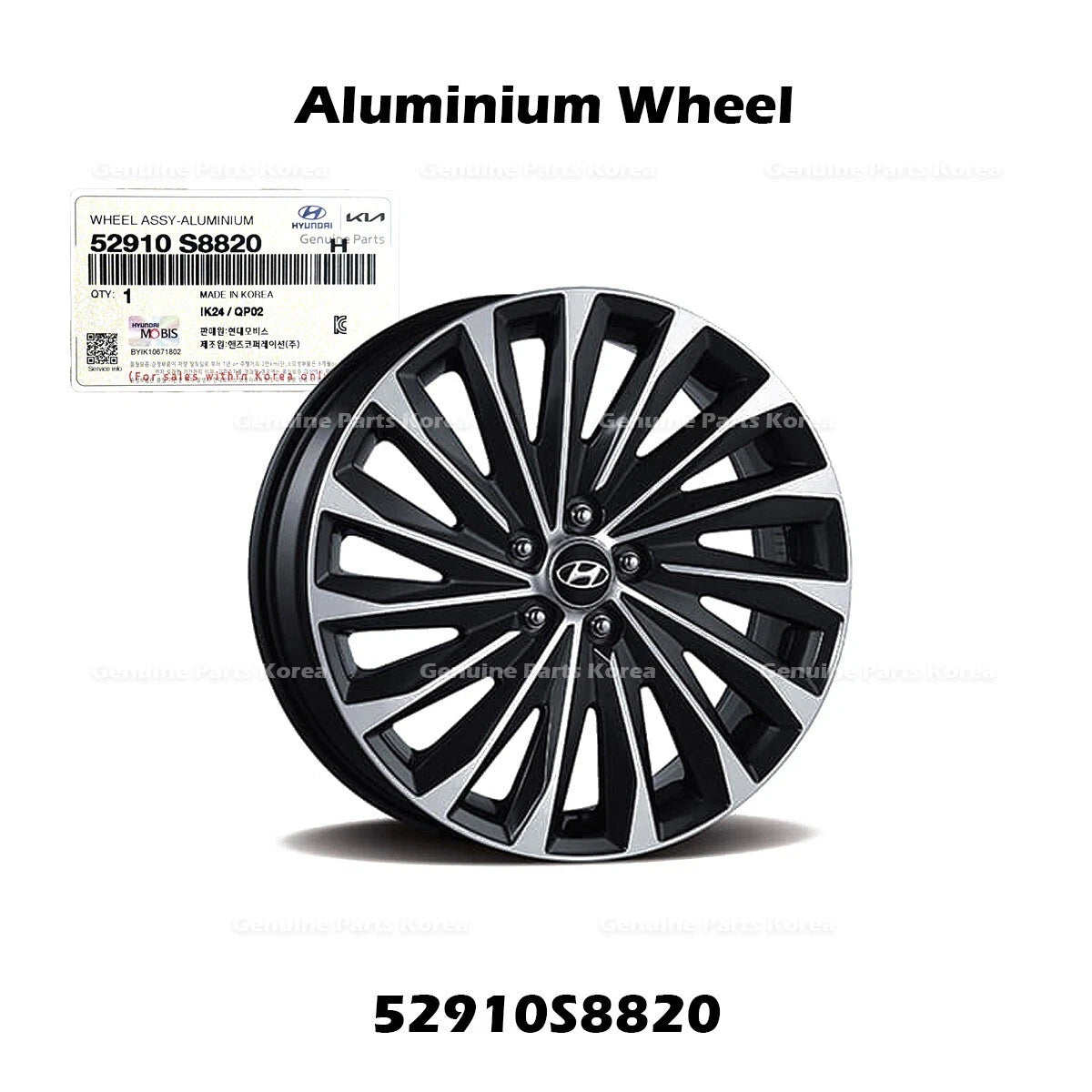 ⭐Genuine⭐ Aluminium Wheel 52910S8820 for Hyundai Palisade Calligraphy