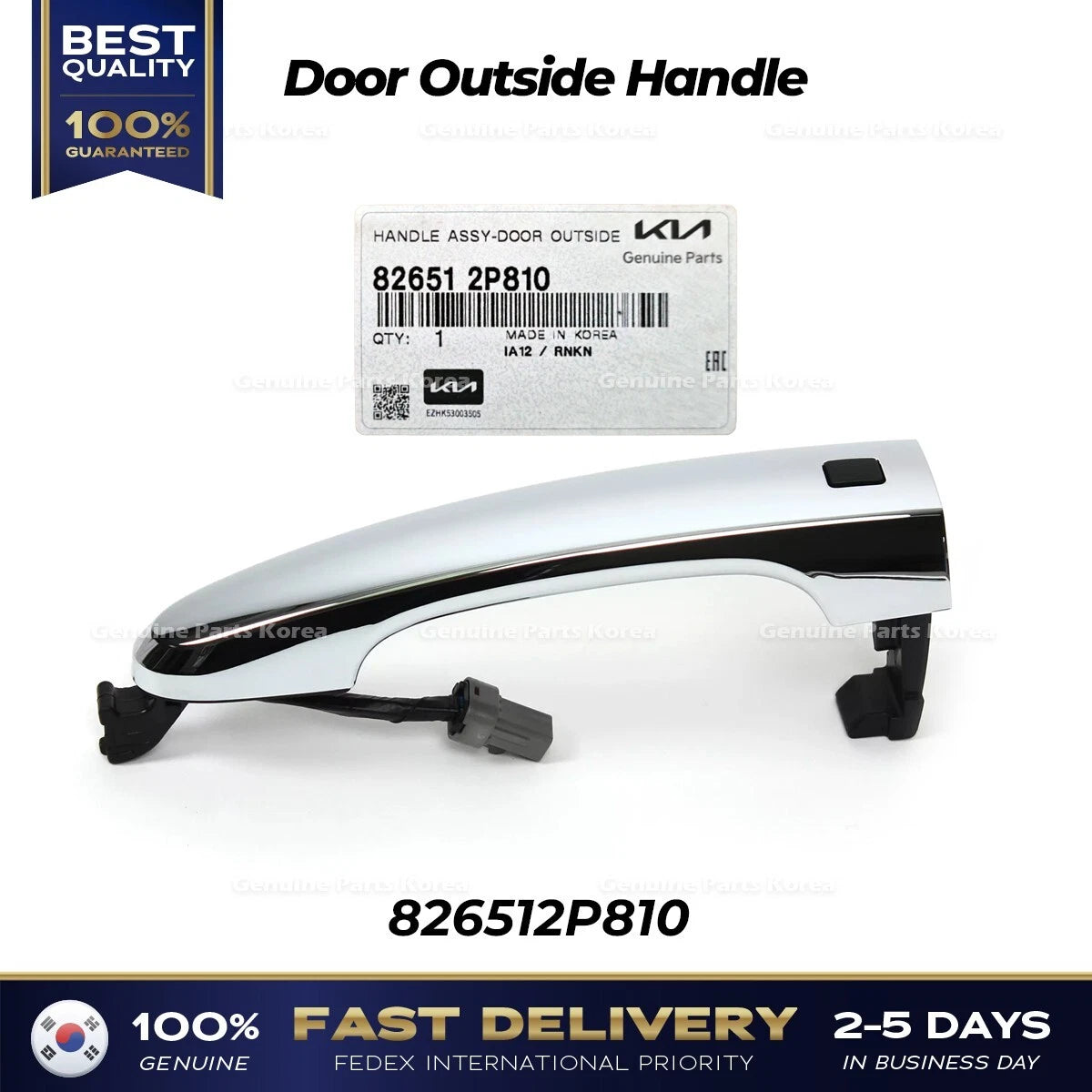 ⭐Genuine⭐ Door Outside Handle 826512P810 for Kia Sorento