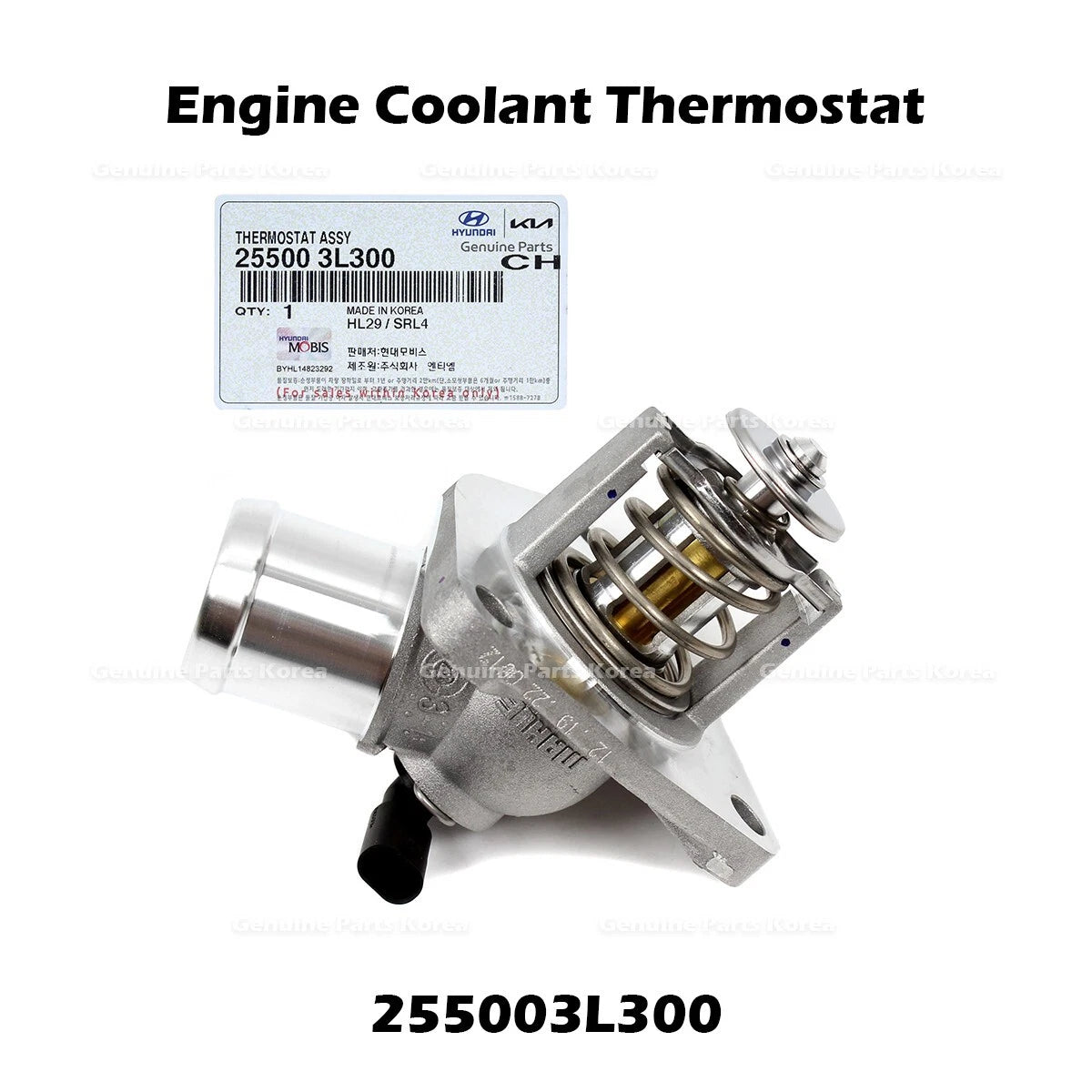 ⭐Genuine⭐ Engine Coolant Thermostat 255003L300 for Hyundai Palisade Kia Sorento
