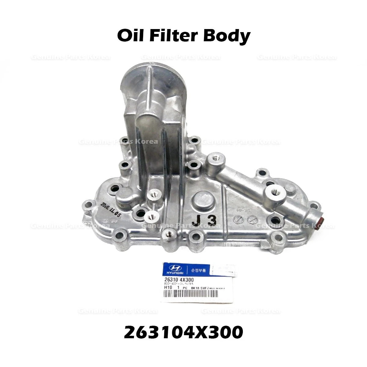 ⭐Genuine⭐ Oil Filter Body 263104X300 for Hyundai Terracan