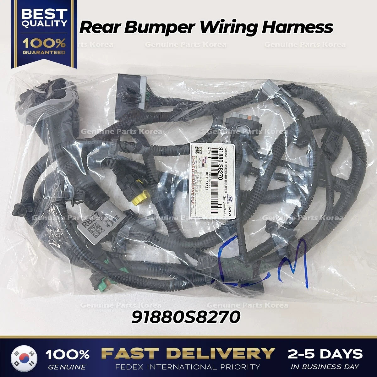 ⭐Genuine⭐ Rear Bumper Wiring Harness 91880S8270 for Hyundai Palisade