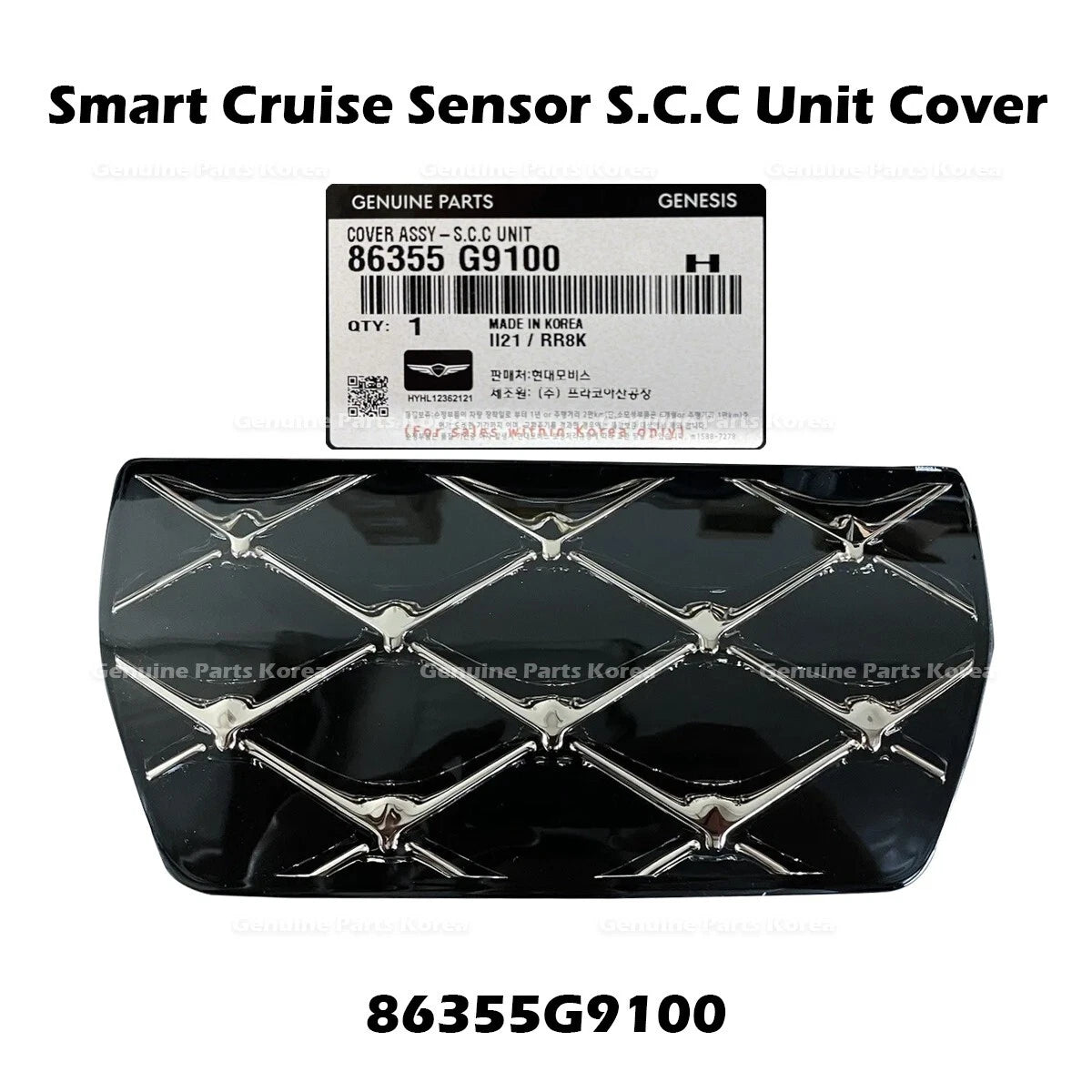 ⭐Genuine⭐ Smart Cruise Sensor S.C.C Unit Cover 86355G9100 for Genesis G70