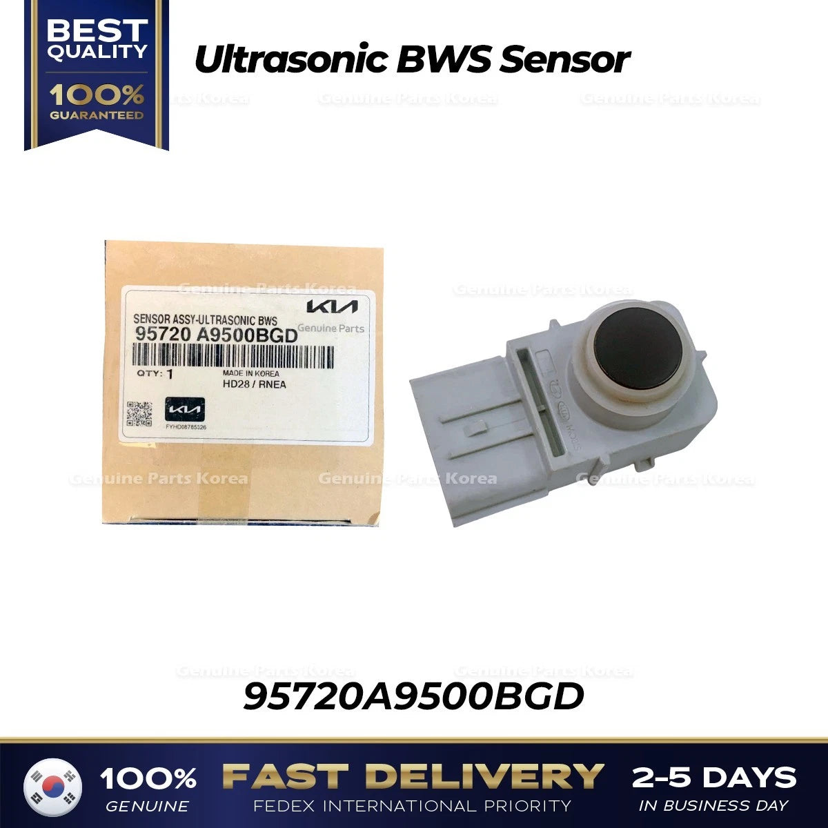 ⭐Genuine⭐ Ultrasonic BWS Sensor 95720A9500BGD for Kia Sedona