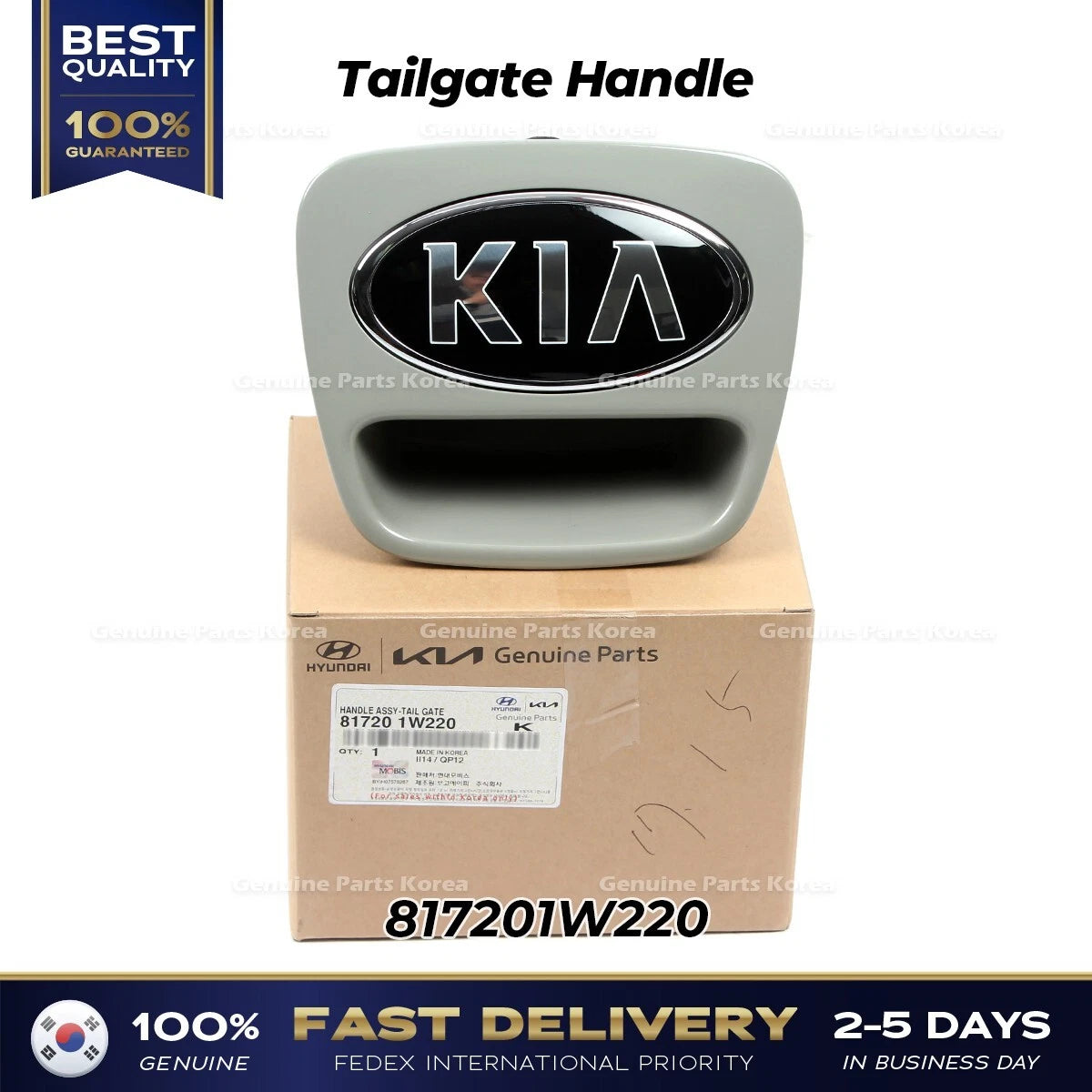 ⭐Genuine⭐ Tailgate Handle 817201W220 for Kia Rio