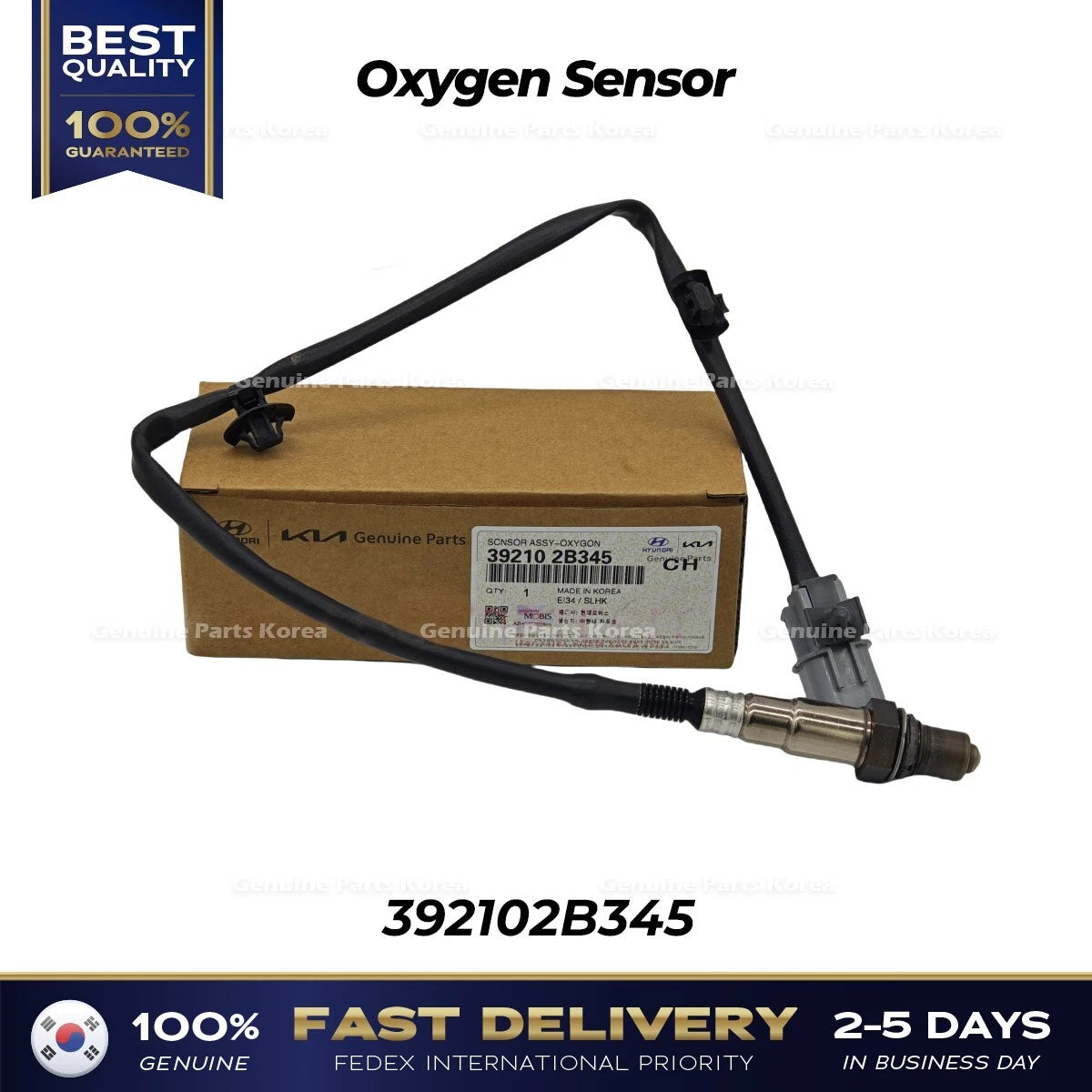 ⭐Genuine⭐ Oxygen Sensor 392102B345 for Hyundai Elantra Kia Soul