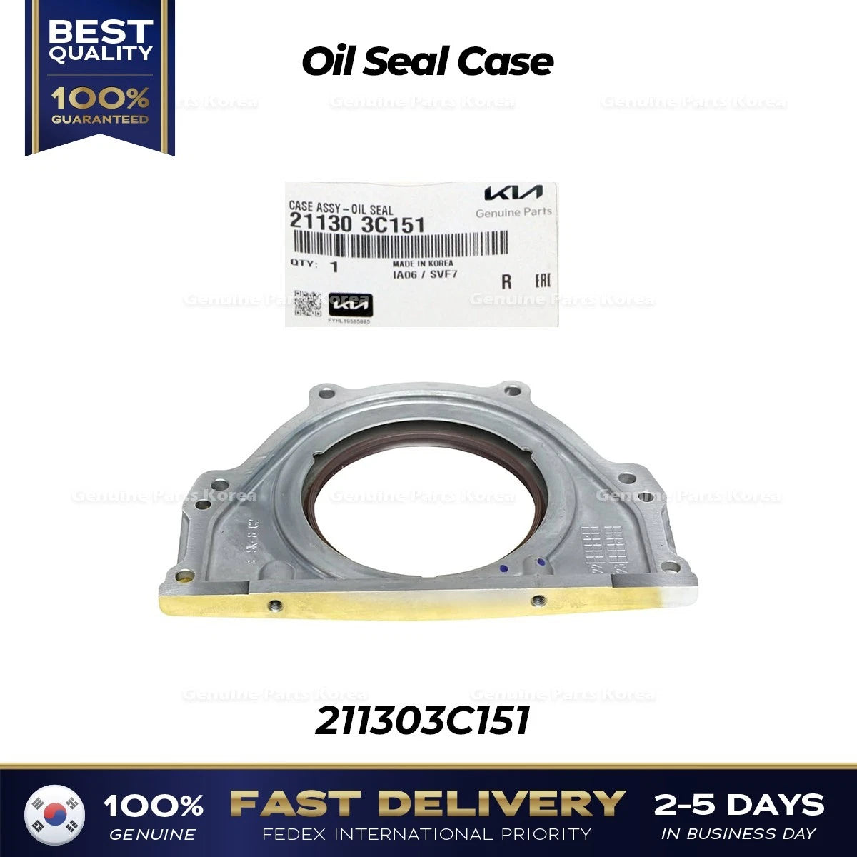 ⭐Genuine⭐ Oil Seal Case 211303C151 for Hyundai Azera Palisade Kia Sorento